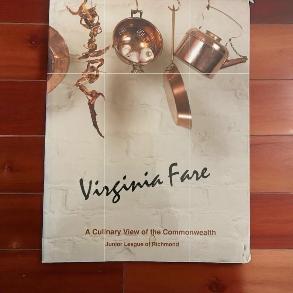 VTG 1997 COOKBOOK Virginia Faire Junior League of Richmond VA